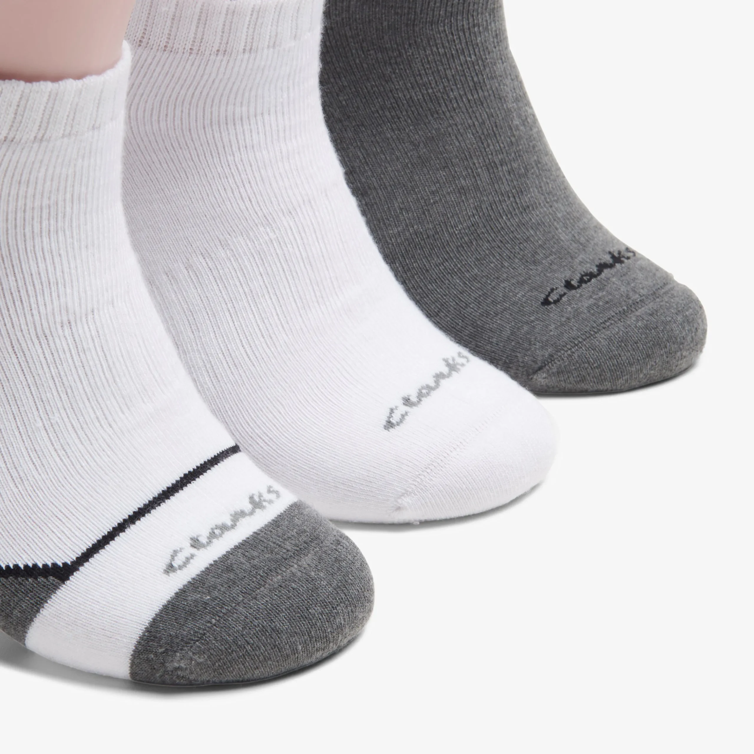 3 Pack Athletic No Show|Clarks Sale
