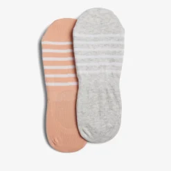 2 Pack Striped Liner Light Grey|Clarks