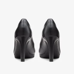 Ambyr Joy Black Leather|Clarks Discount