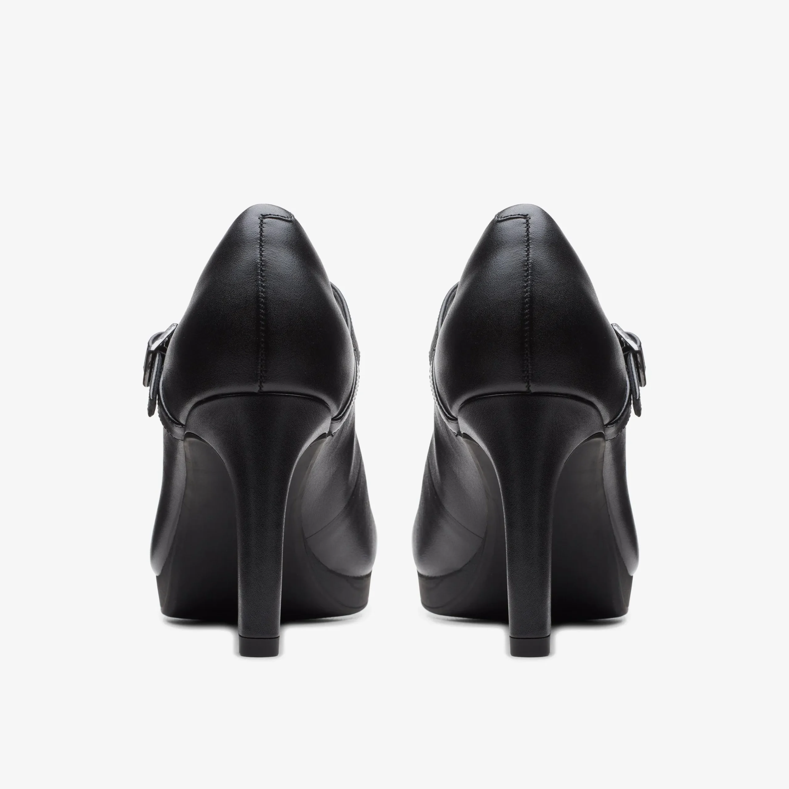 Ambyr Shine Black Leather|Clarks