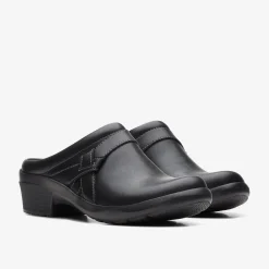 Angie Mist Black Leather|Clarks Online