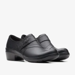 Angie Pearl Black Leather|Clarks Online
