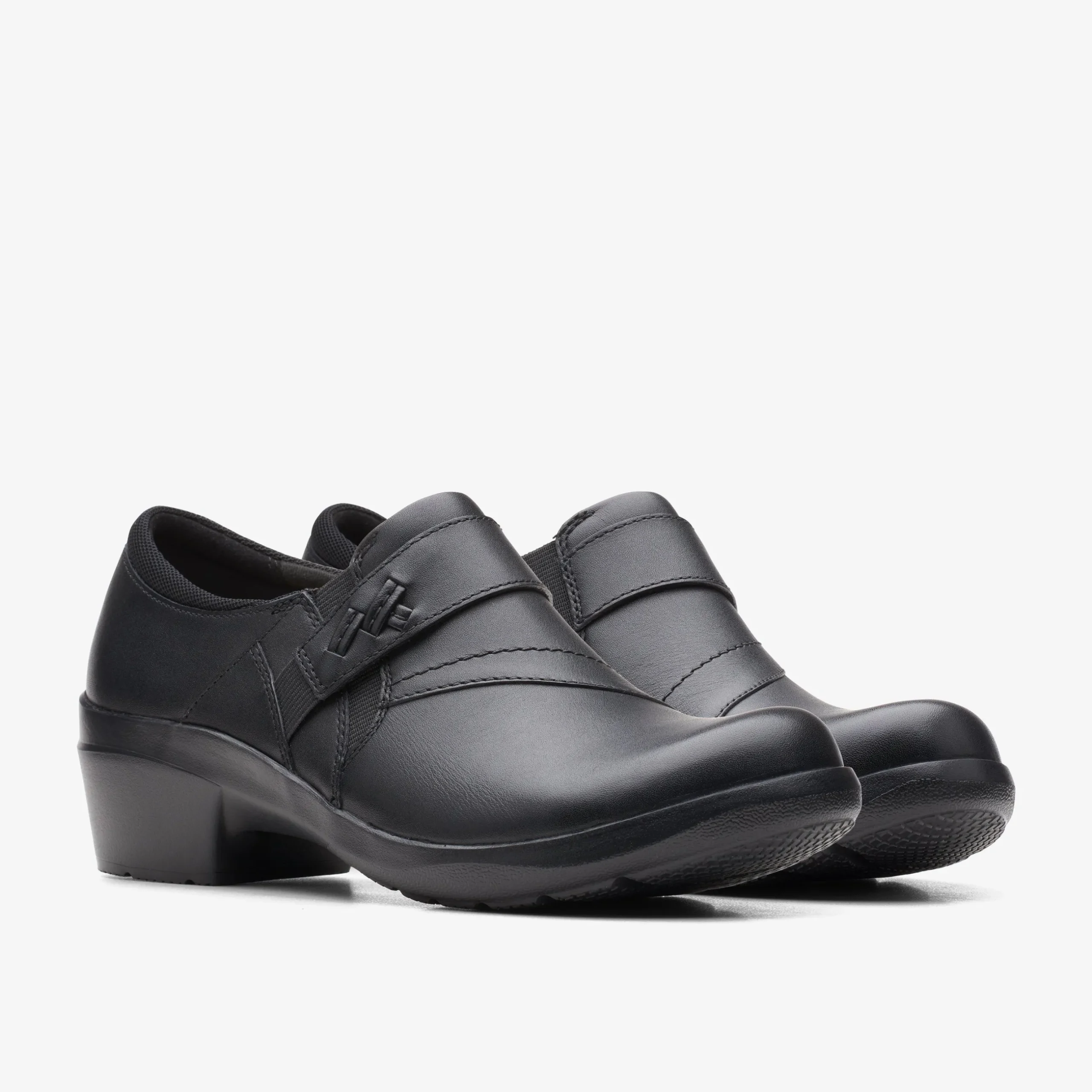 Angie Pearl Black Leather|Clarks Online