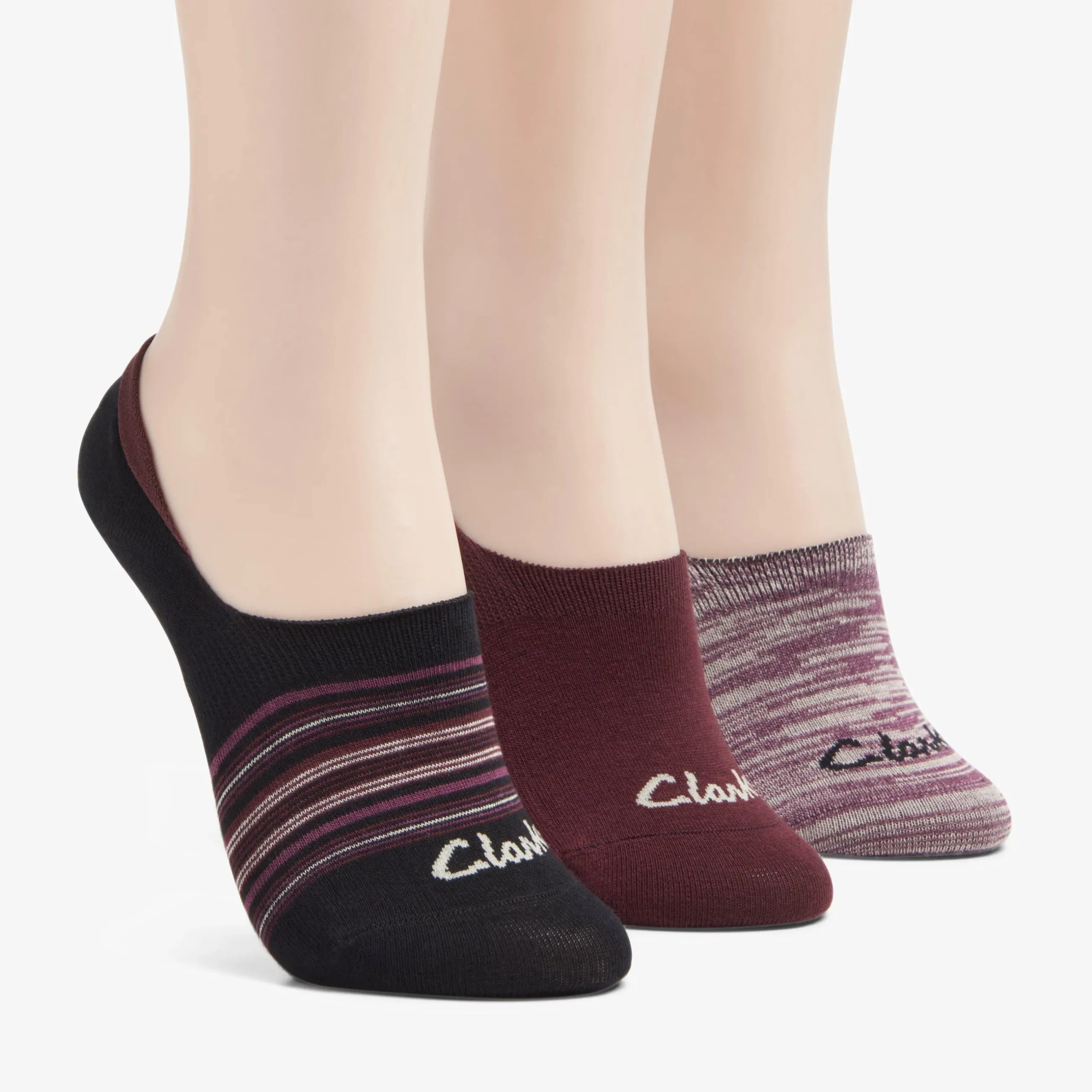 Assorted Shoe Liner Burgundy|Clarks Clearance