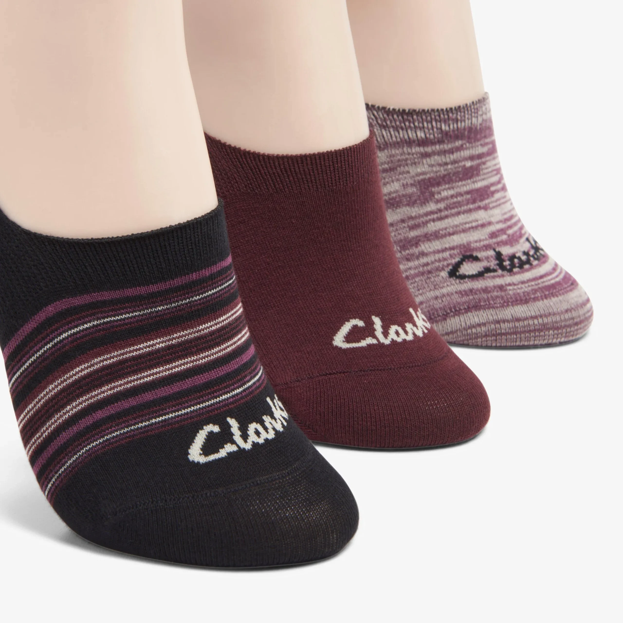 Assorted Shoe Liner Burgundy|Clarks Clearance