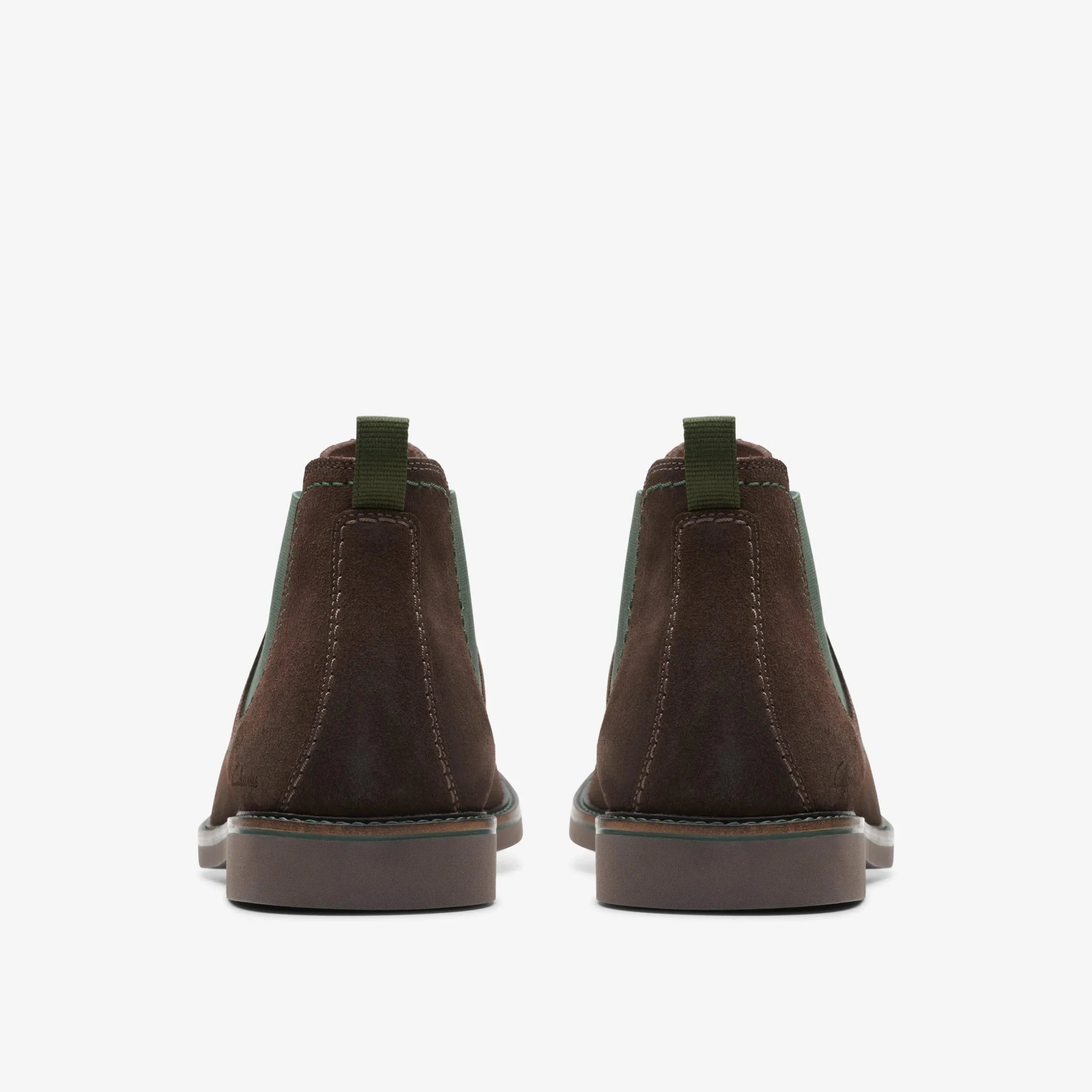 Atticus LT Top Dark Brown Suede|Clarks Clearance