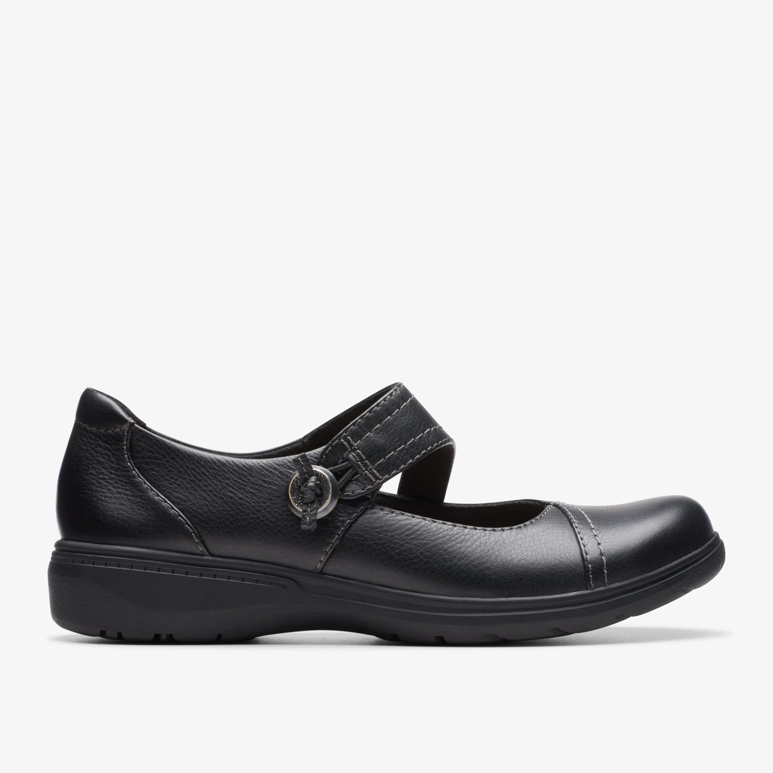 Carleigh Jane Black Leather|Clarks Discount