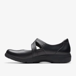 Carleigh Jane Black Leather|Clarks Discount