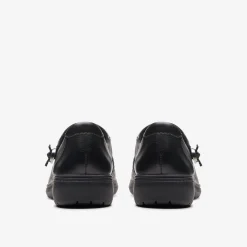 Carleigh Jane Black Leather|Clarks Discount