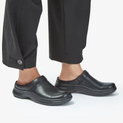 Pro Clog Black Leather|Clarks Online