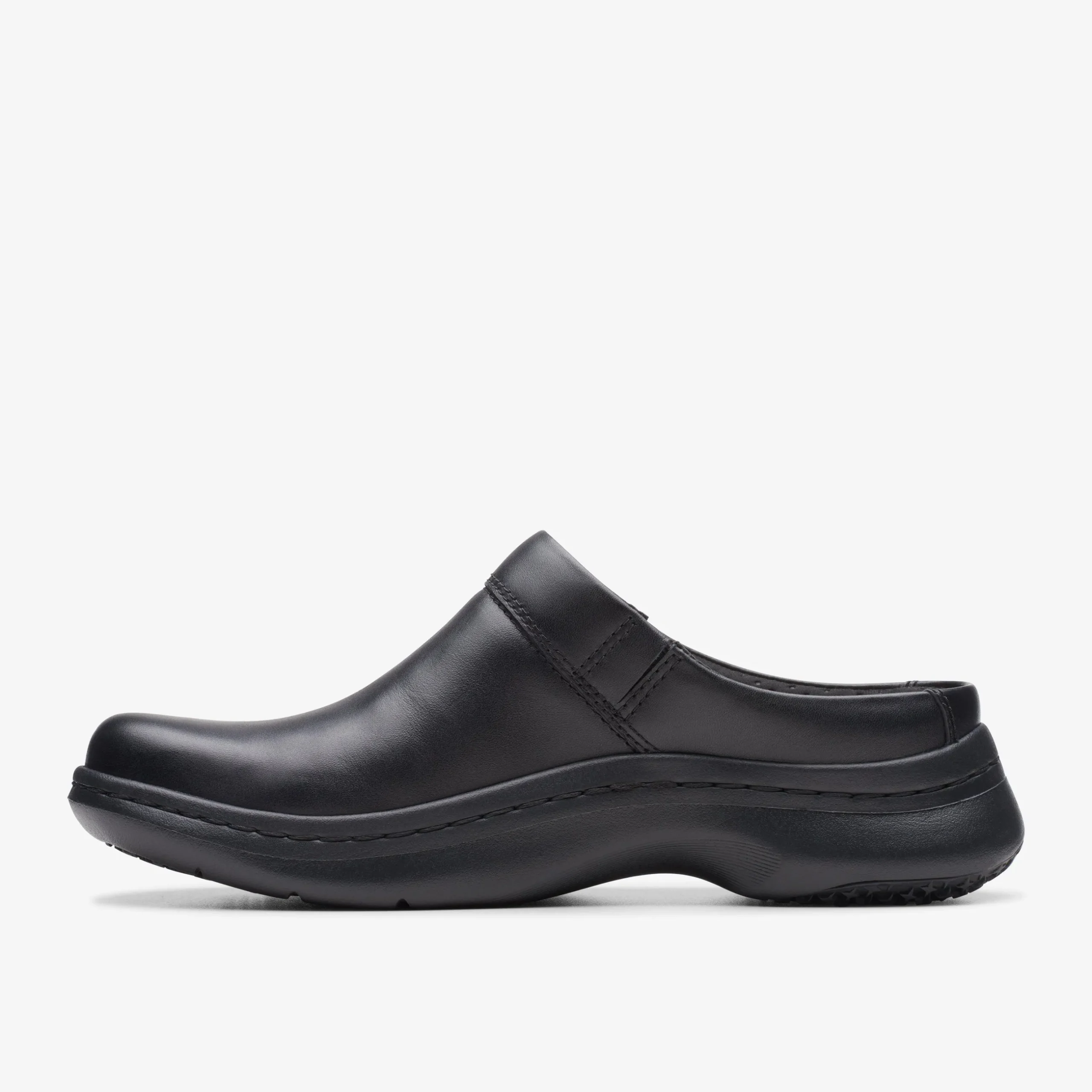 Pro Clog Black Leather|Clarks Online