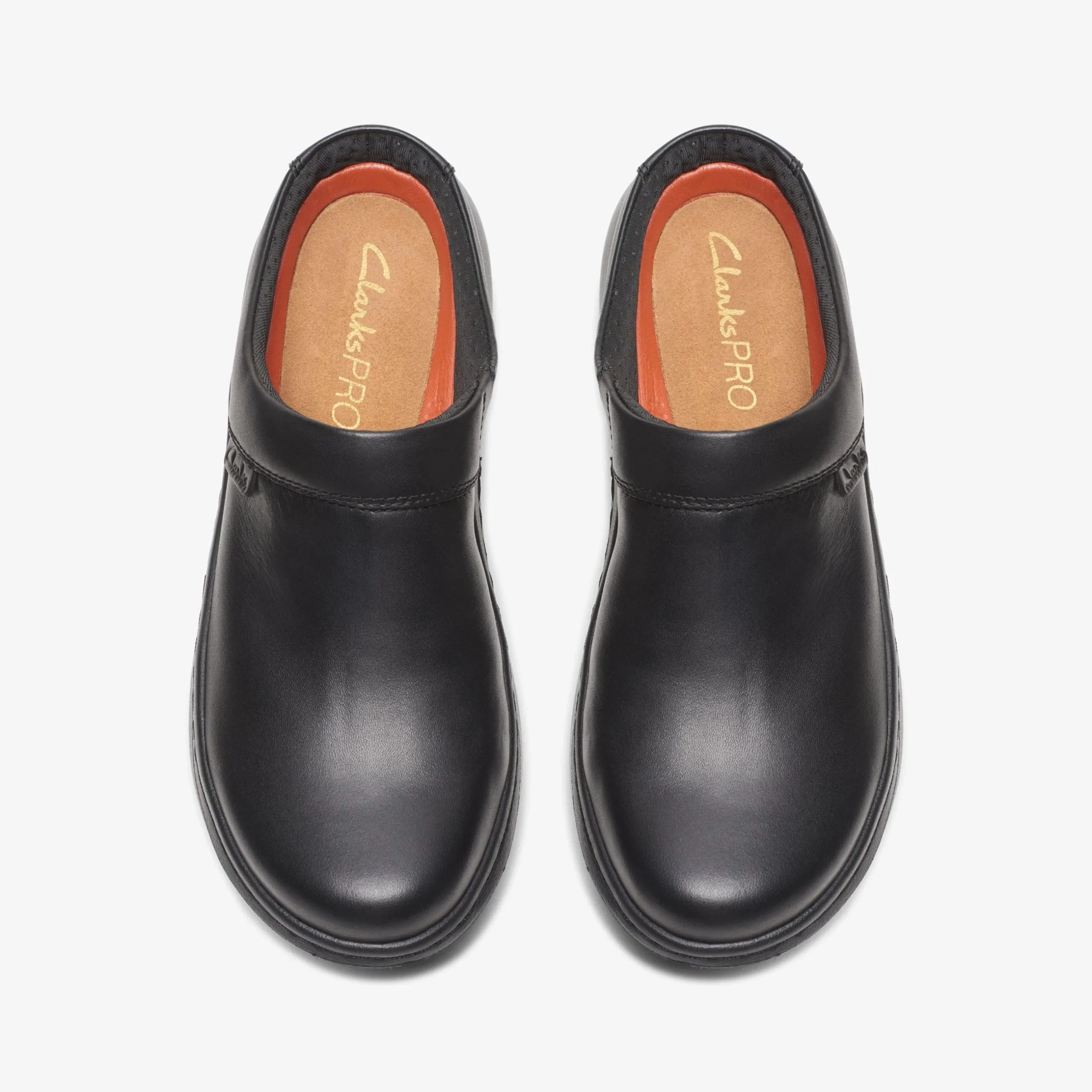Pro Clog Black Leather|Clarks Online