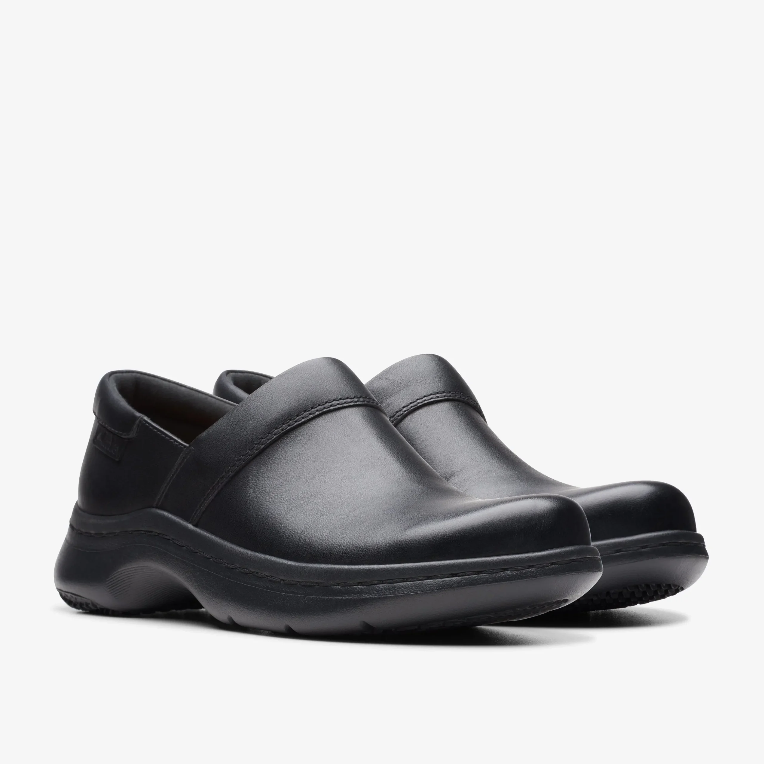 Pro Gem Black Leather|Clarks Sale