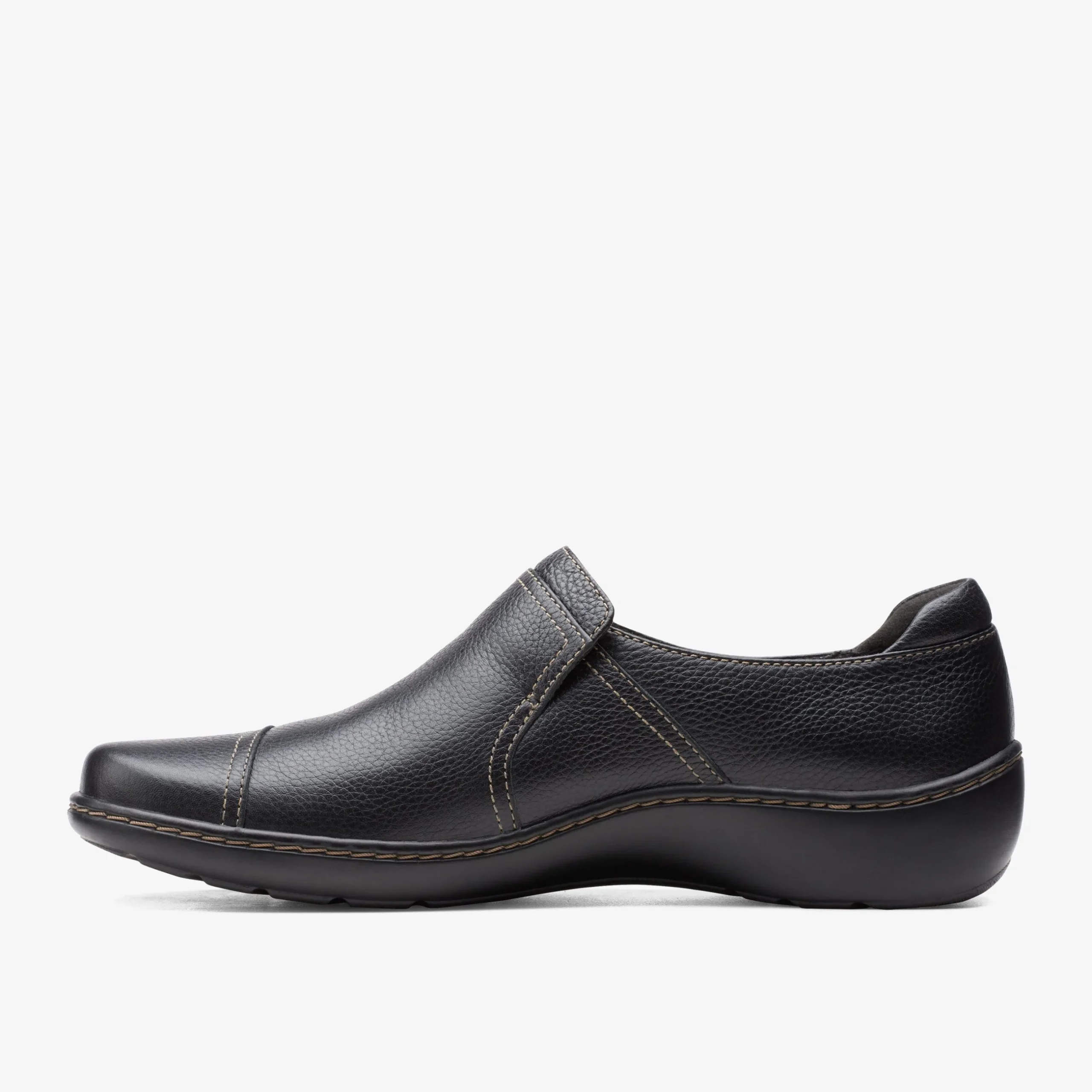 Cora Poppy Black Tumbled|Clarks Clearance