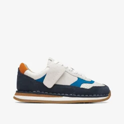 Craft Run Tor Kid Navy Combination|Clarks Outlet