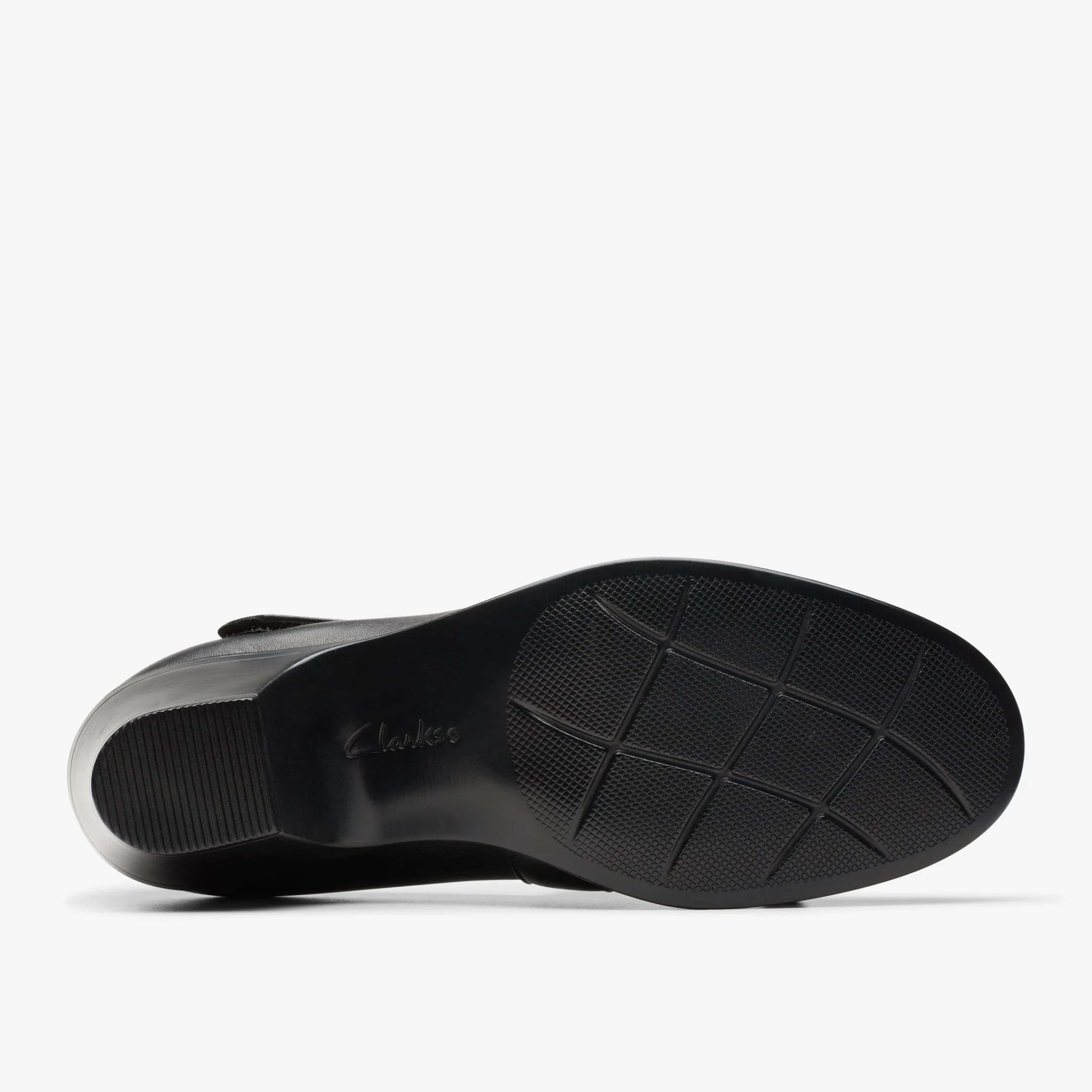 Emily 2 Mabel Black Leather|Clarks Discount