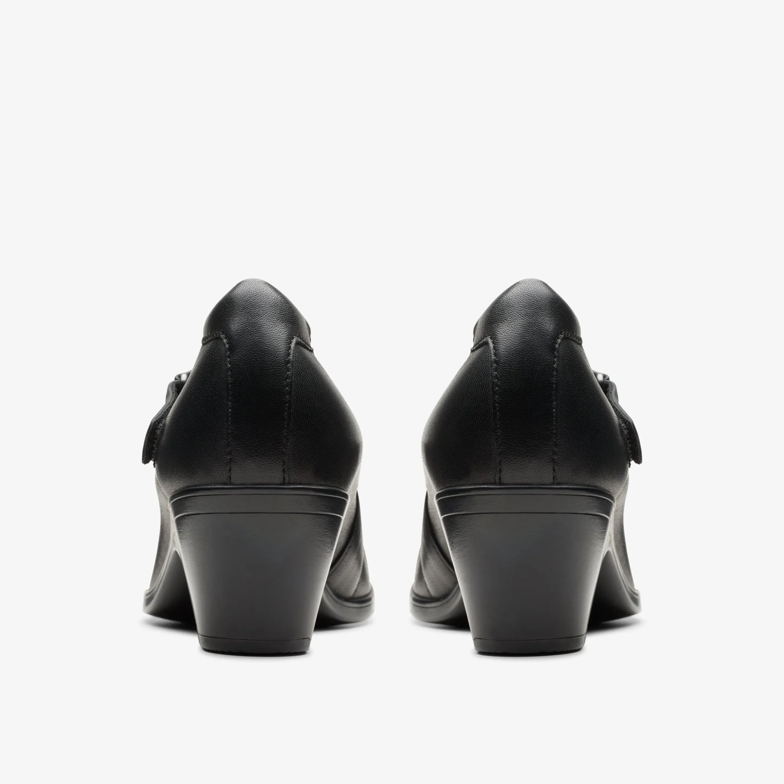 Emily 2 Mabel Black Leather|Clarks Discount