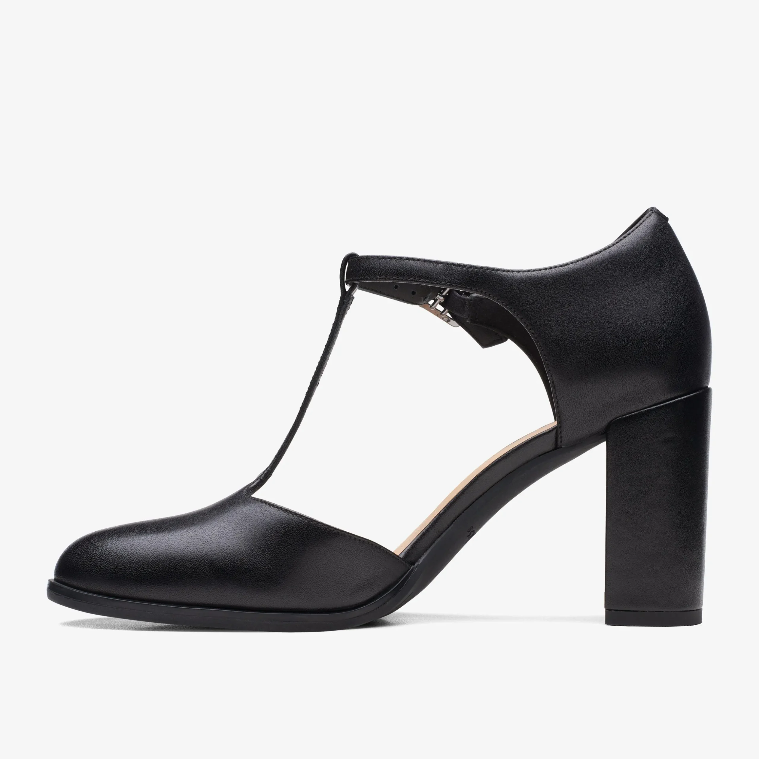 Freva 85 Bar Black Leather|Clarks New