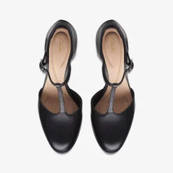 Freva 85 Bar Black Leather|Clarks New