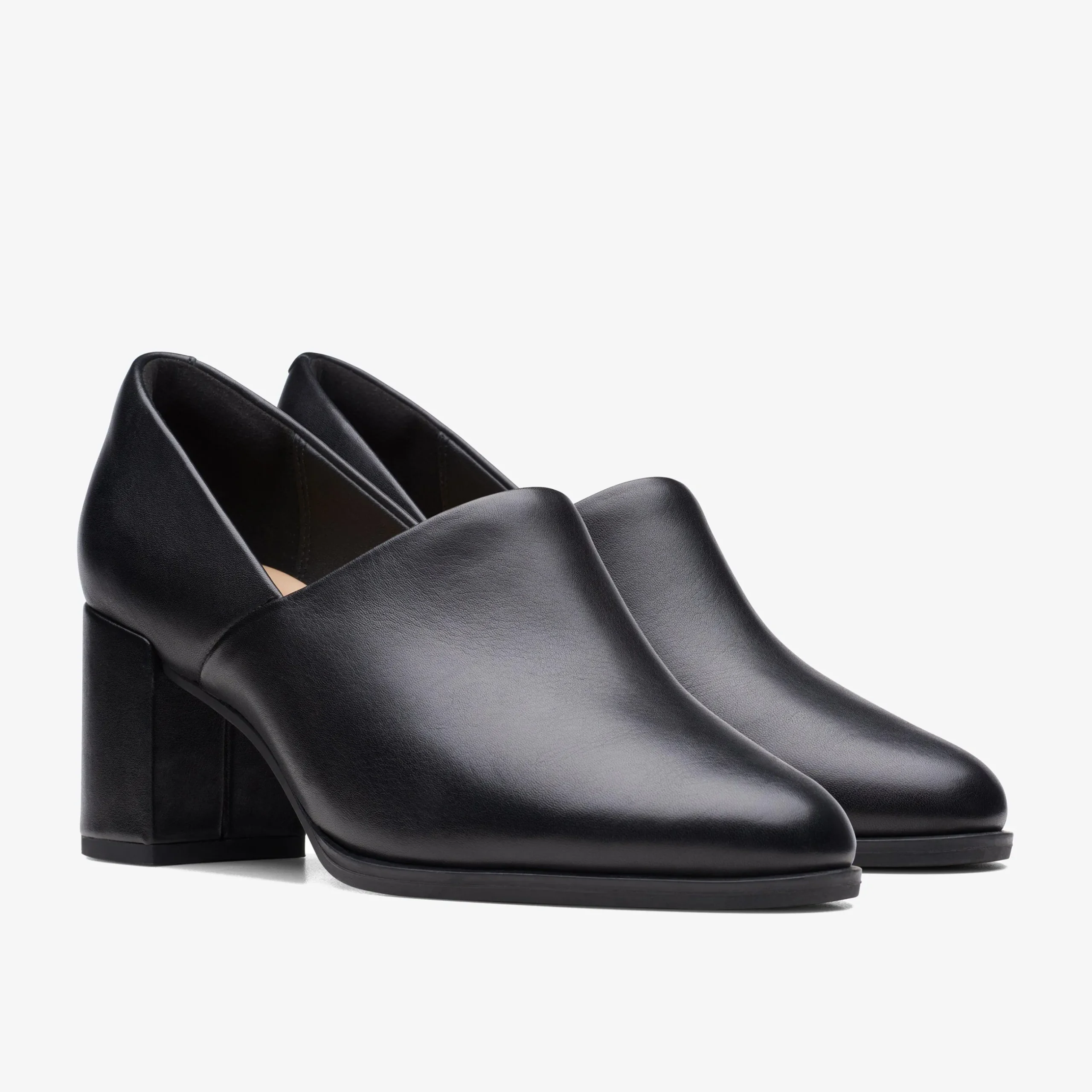 Freva 55 Lily Black Leather|Clarks Sale