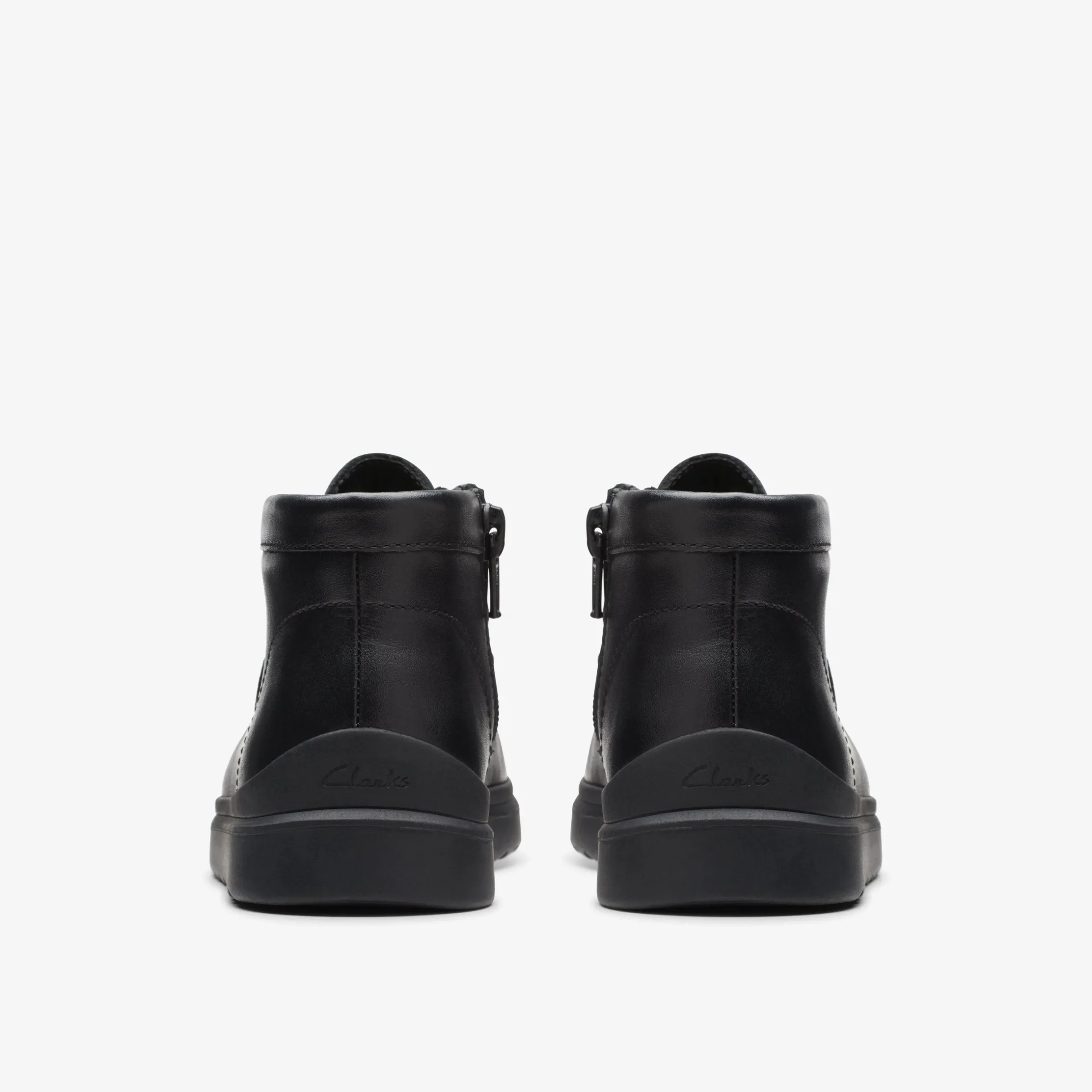 Goal Wally Kid Black Leather|Clarks Online