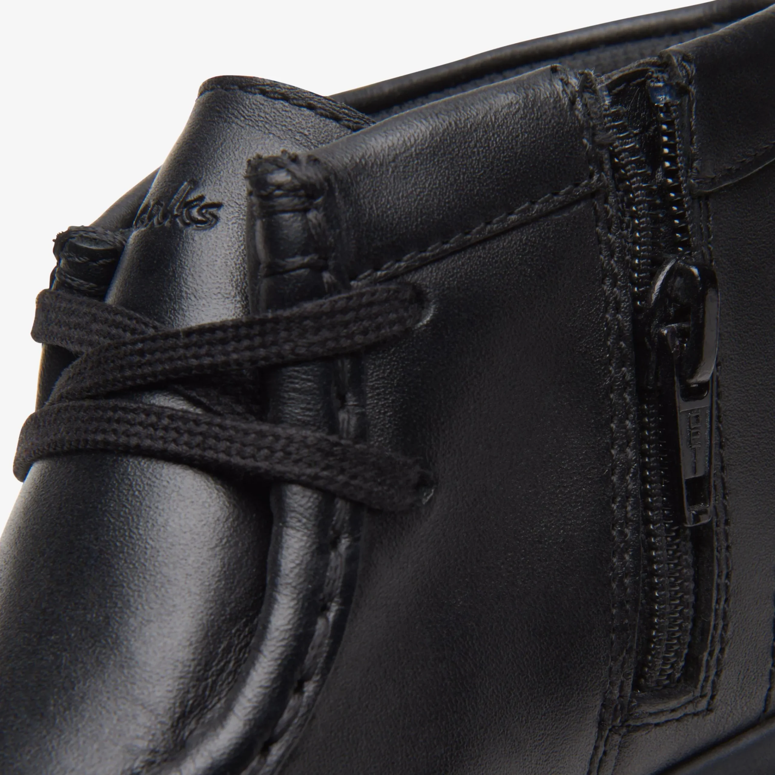 Goal Wally Kid Black Leather|Clarks Online