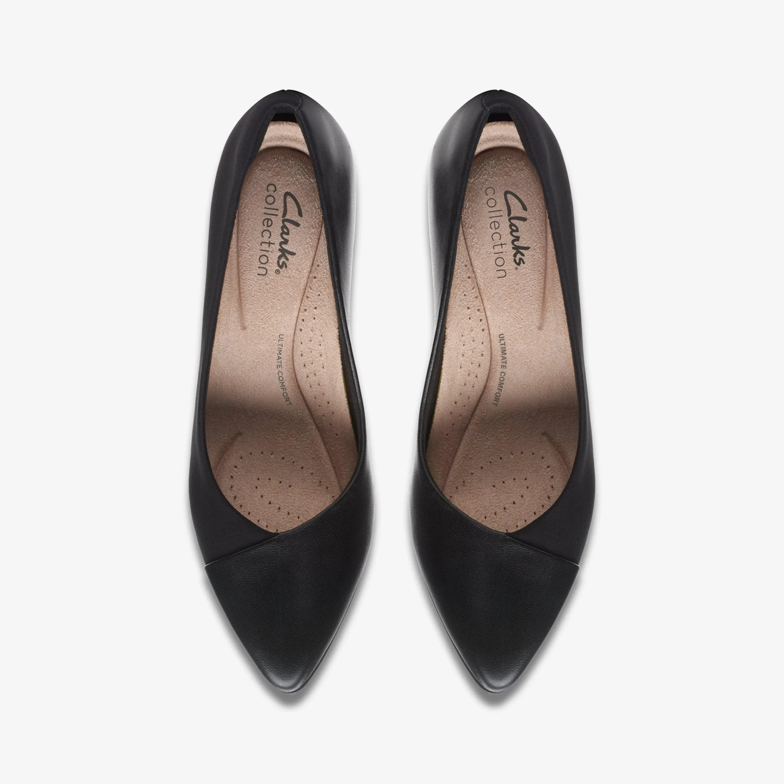 Kataleyna Rose Black Leather|Clarks New