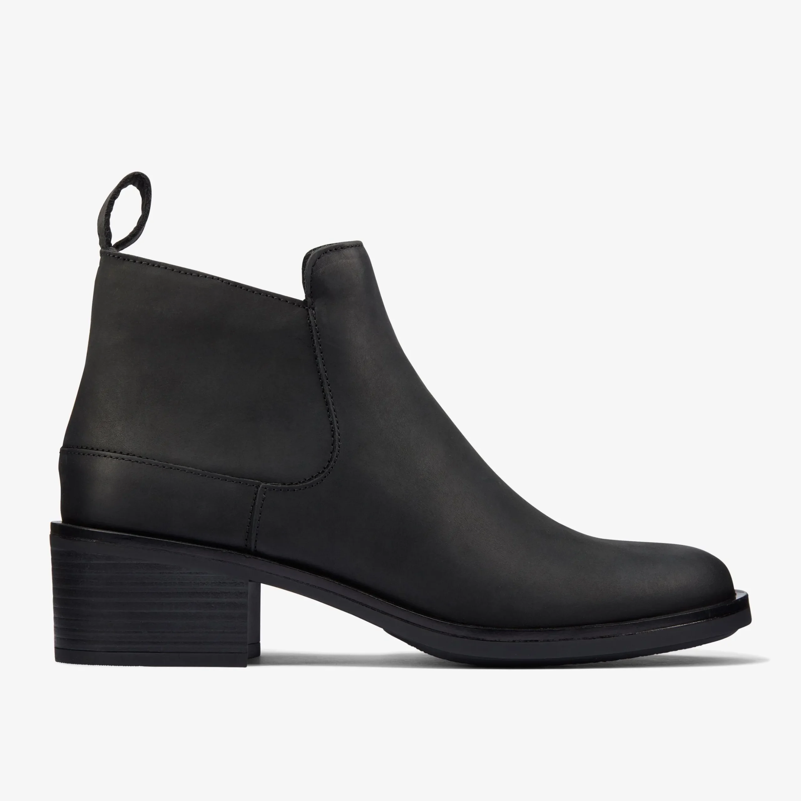 Memi Zip Black Leather|Clarks Online