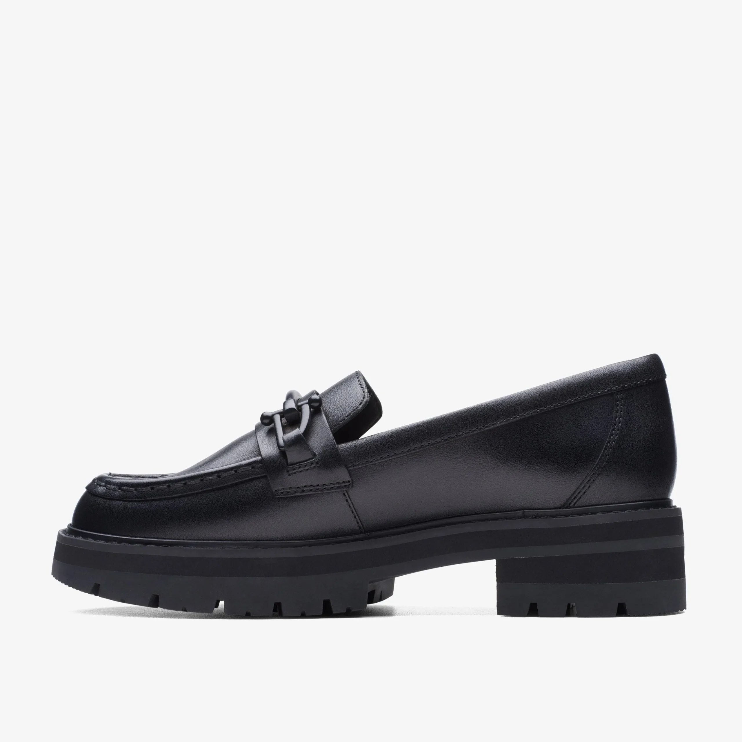Orianna Bit Black Leather|Clarks Sale