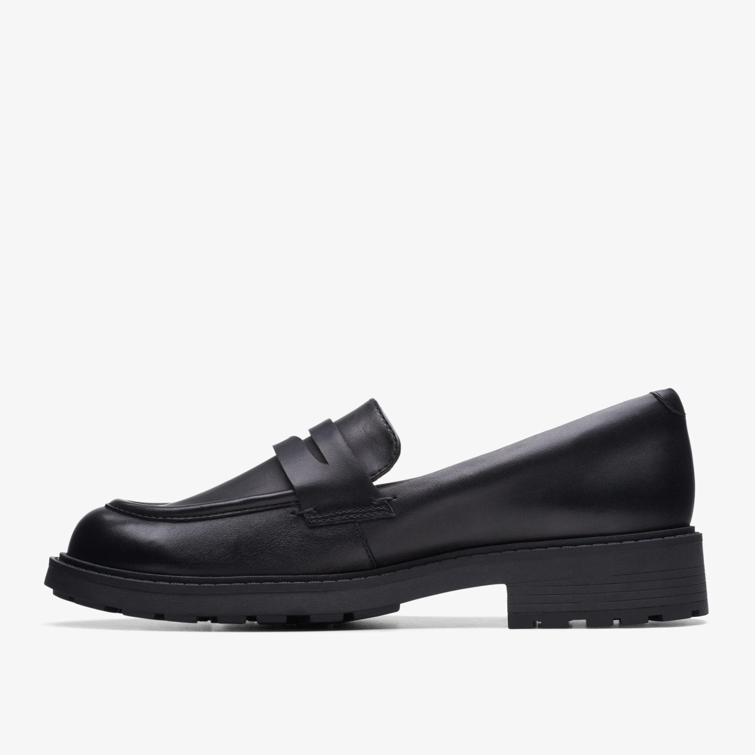 Orinoco 2 Penny Black Leather|Clarks Discount