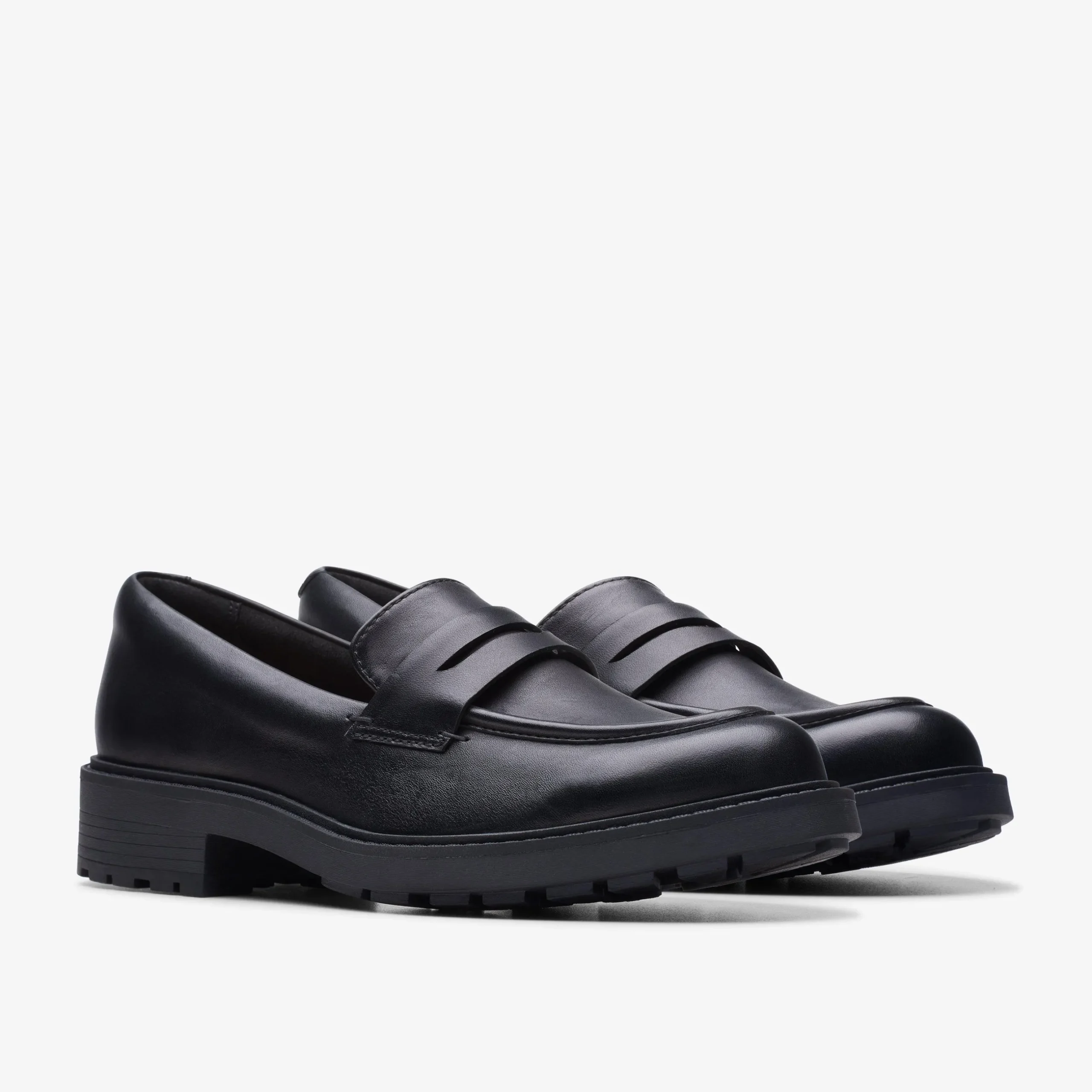 Orinoco 2 Penny Black Leather|Clarks Discount