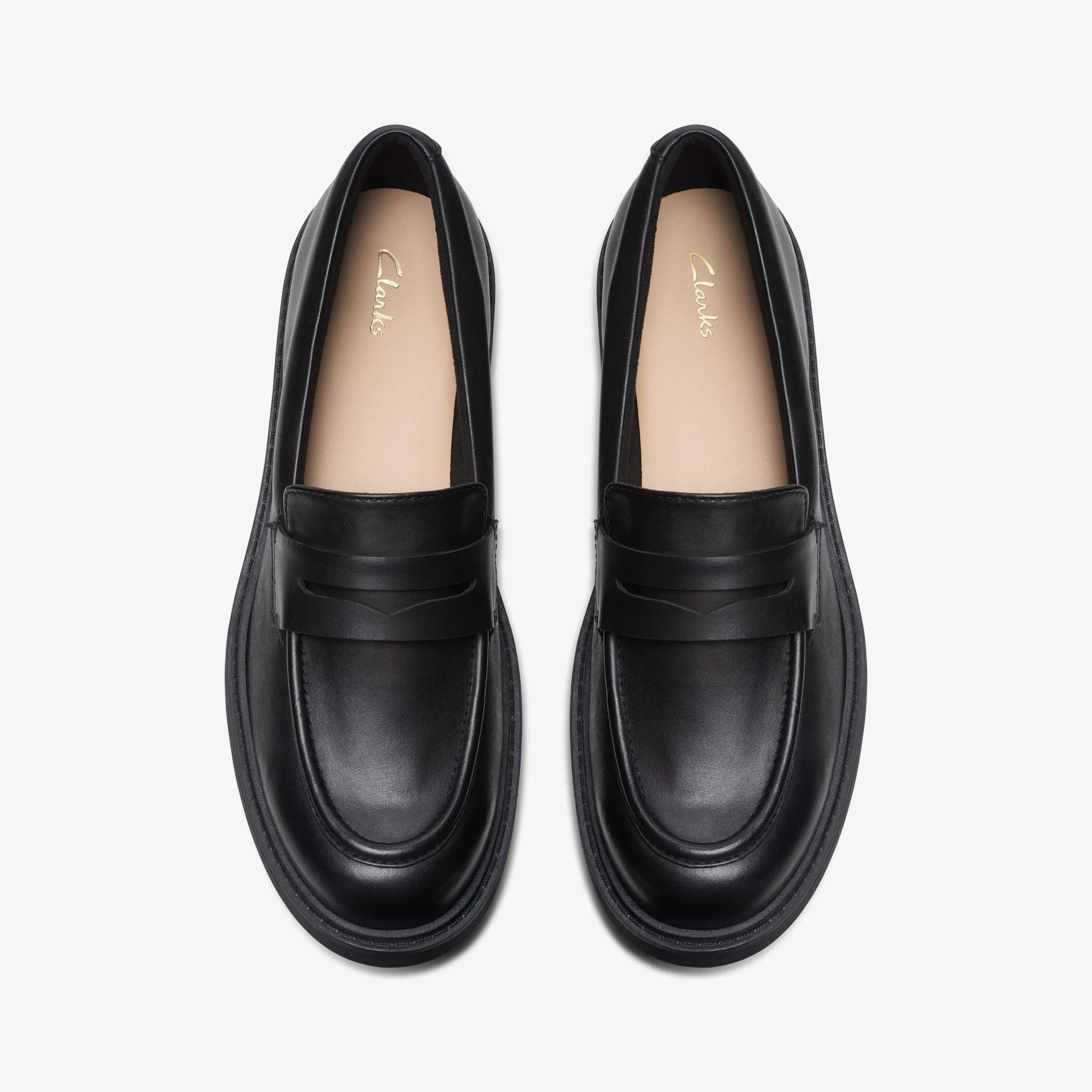 Orinoco 2 Penny Black Leather|Clarks Discount