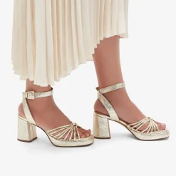 Ritzy 75 Faye Champagne|Clarks Sale