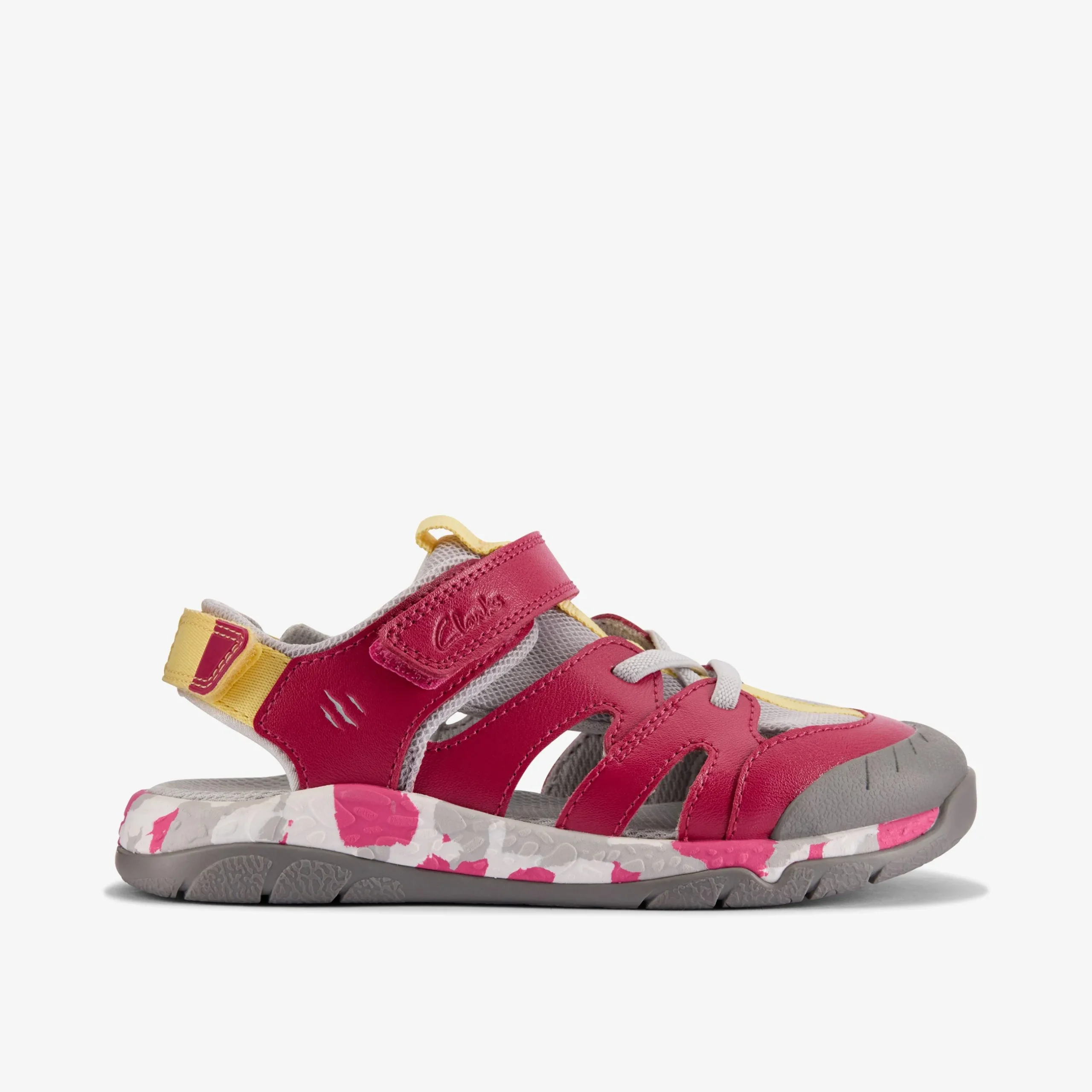 Steggy Roar Kid Pink Combination|Clarks Best