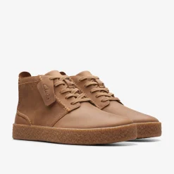 Streethill Mid Dark Tan Leather|Clarks New