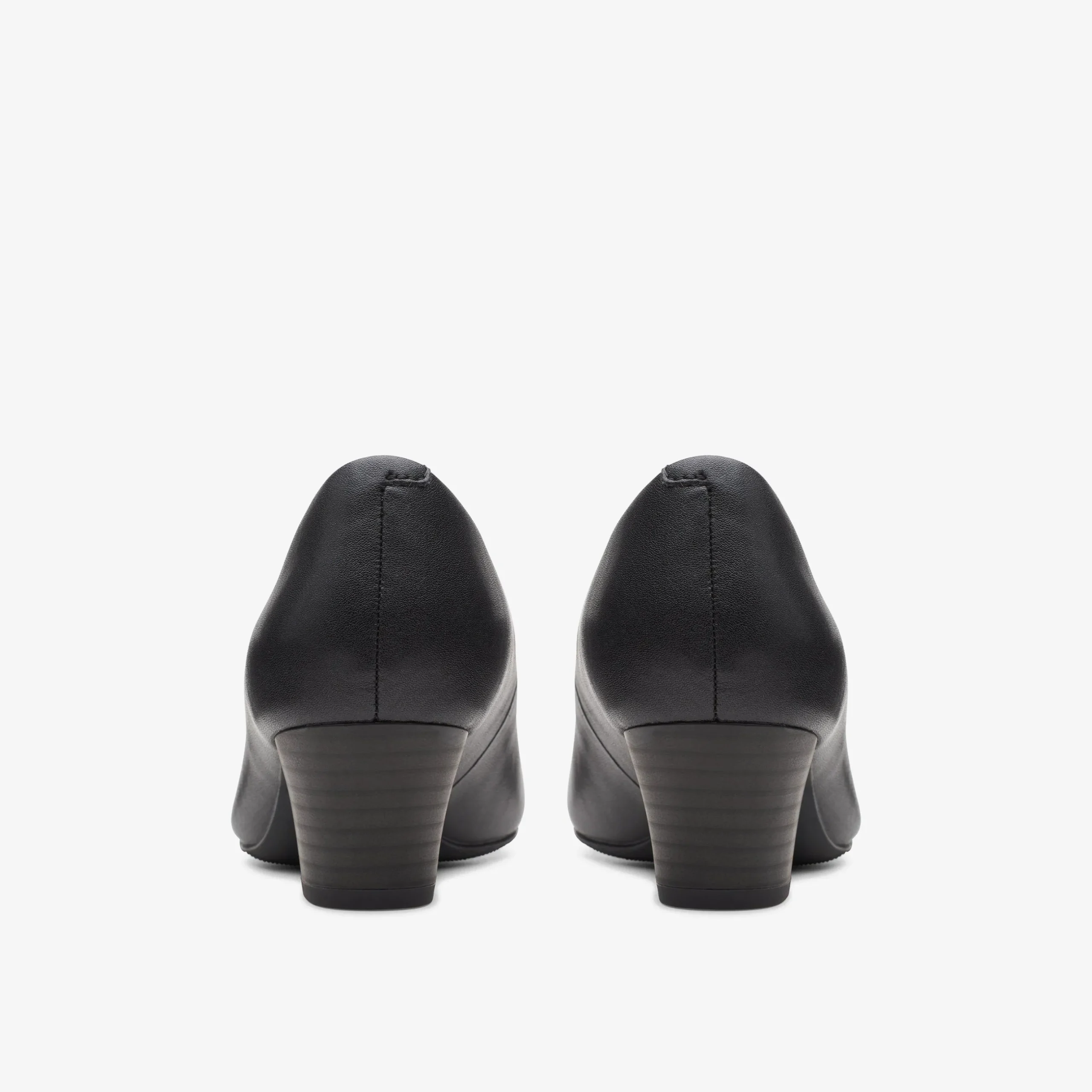 Teresa Step Black Leather|Clarks Clearance