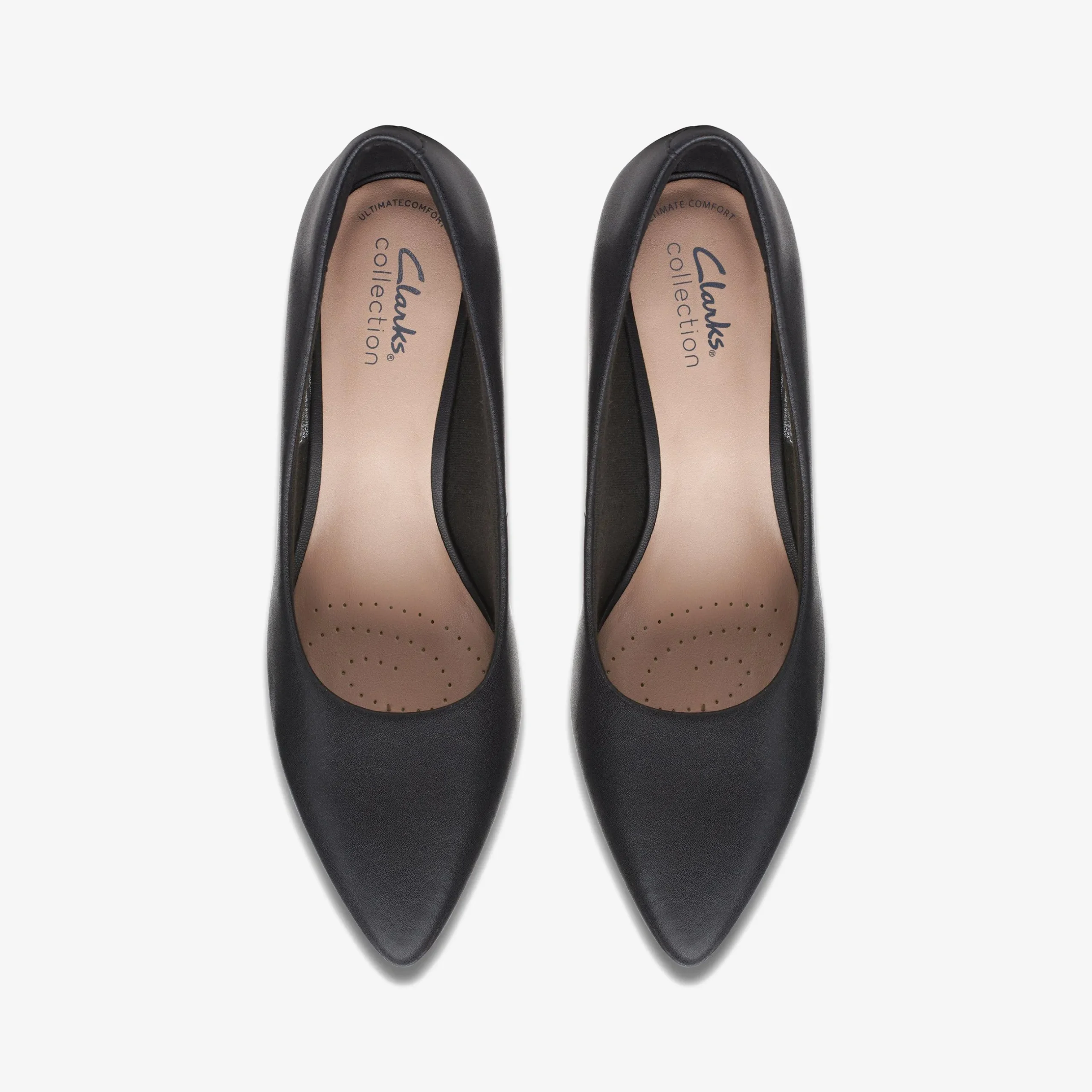 Teresa Step Black Leather|Clarks Clearance
