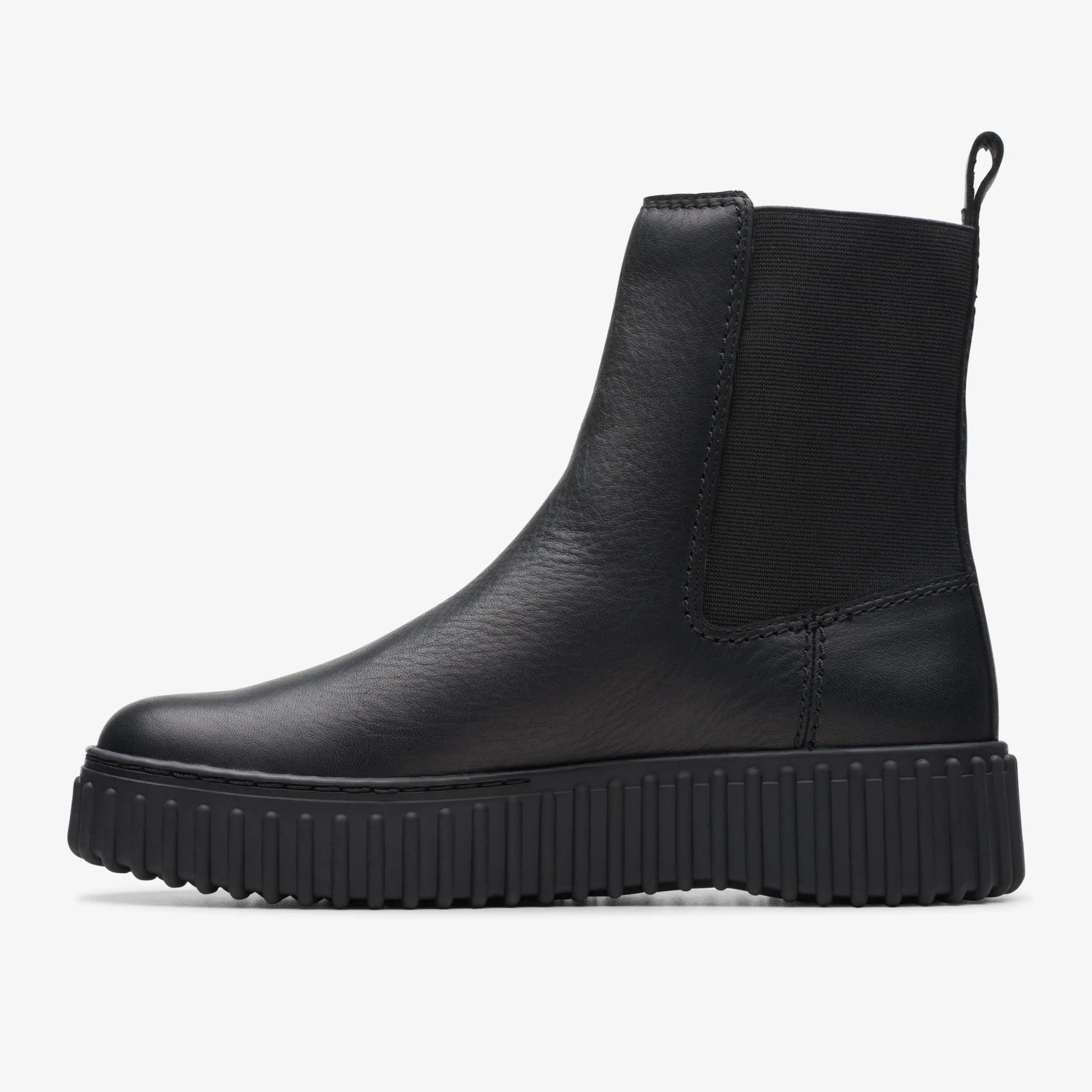 Torhill Maple Black Leather|Clarks Online