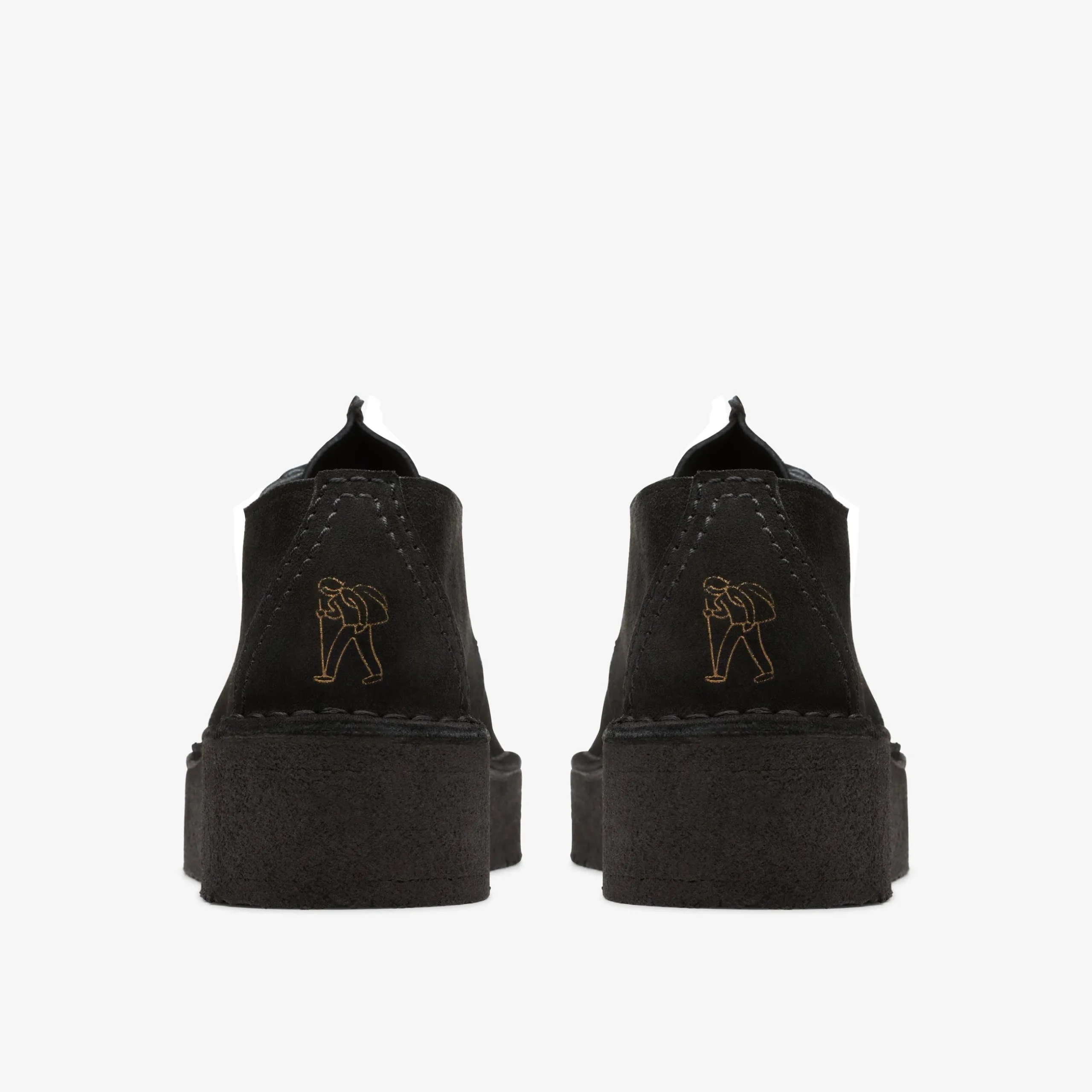 Trek Wedge Black Suede|Clarks Sale