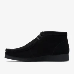 Wallabee EVO Boot Black Suede|Clarks Discount