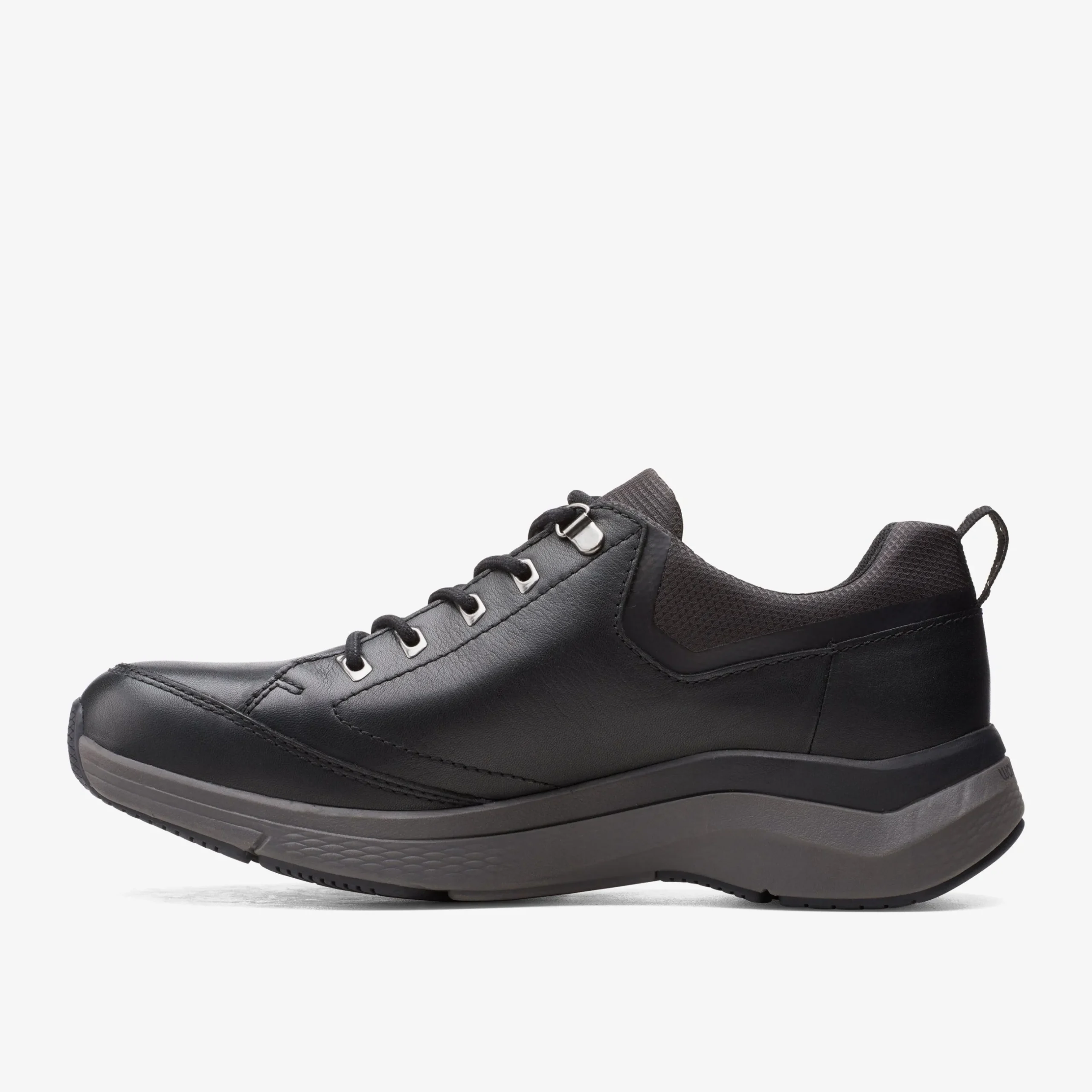 Wave 2.0 Vibe Black Leather|Clarks Clearance