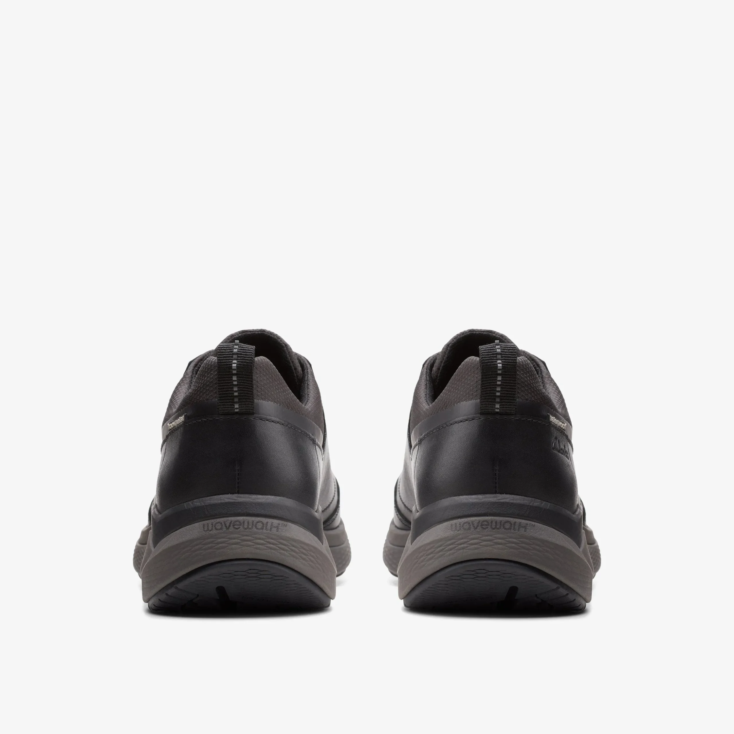 Wave 2.0 Vibe Black Leather|Clarks Clearance