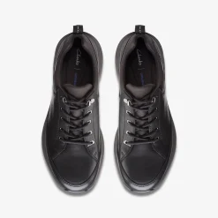 Wave 2.0 Vibe Black Leather|Clarks Clearance